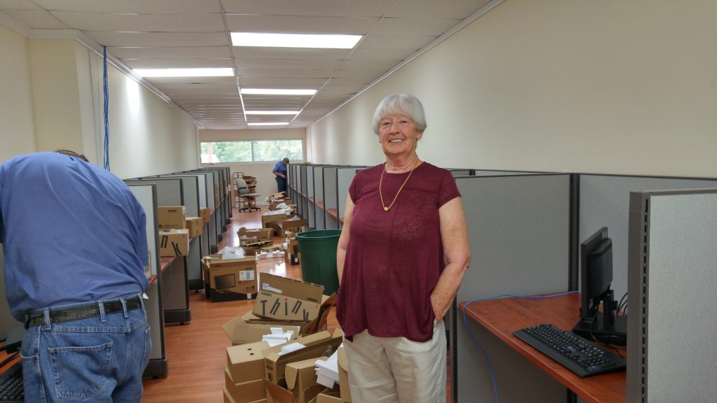 Molly Turner helped bring this telework hub to Owsley Co., Kentucky.