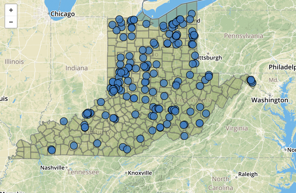 Click here to explore buprenorphine treatment centers in the Ohio Valley Region >>