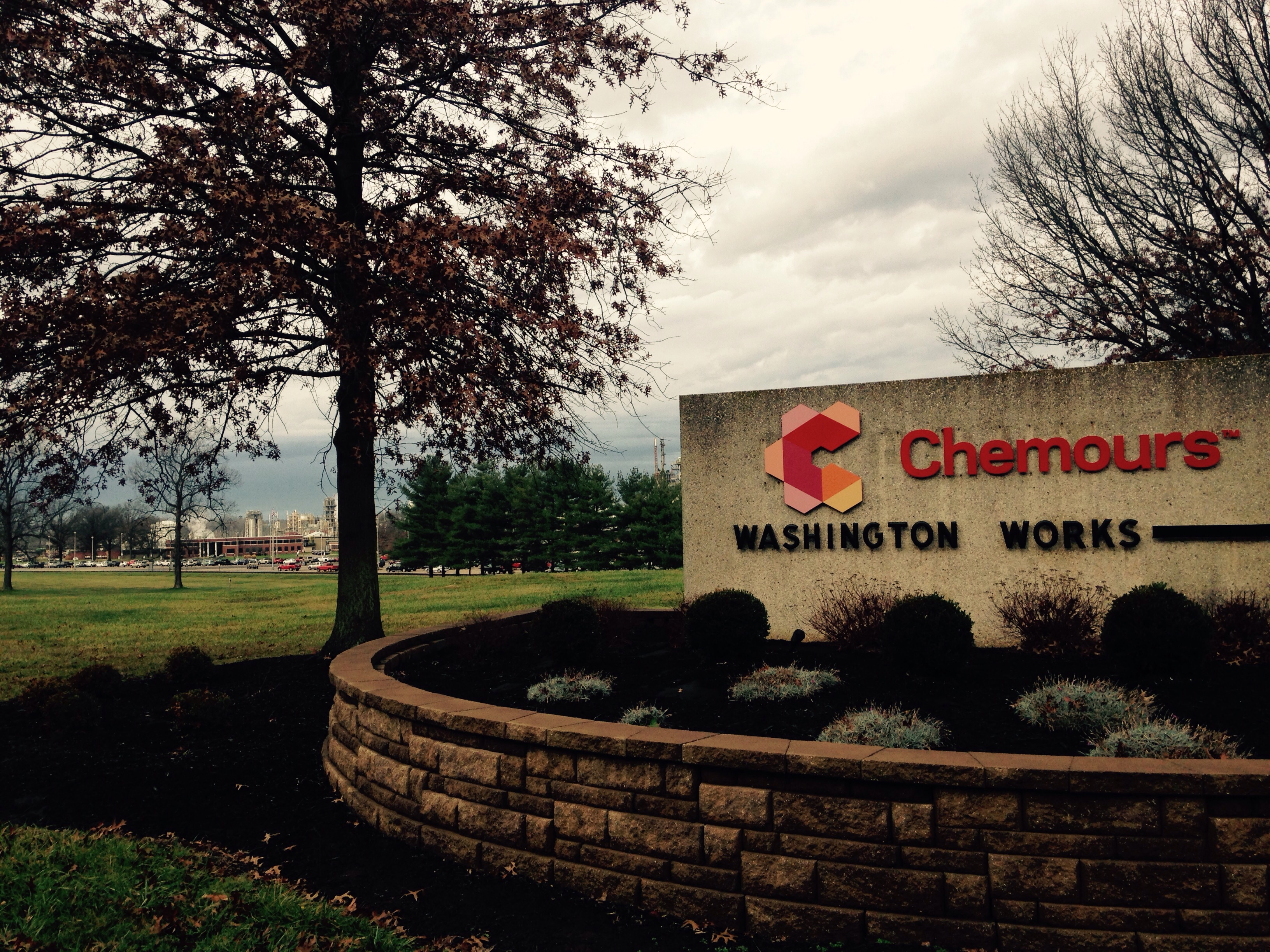 The Chemours facility, formerly the Dupont company's site, in Washington, West Virginia.