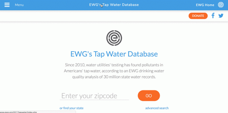 ewg water quality database