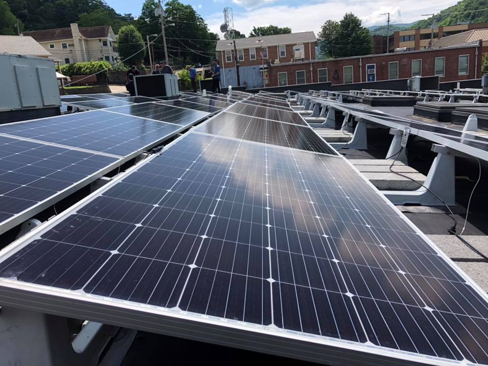 A new solar array was installed this month at housing nonprofit, HOMES, Inc.